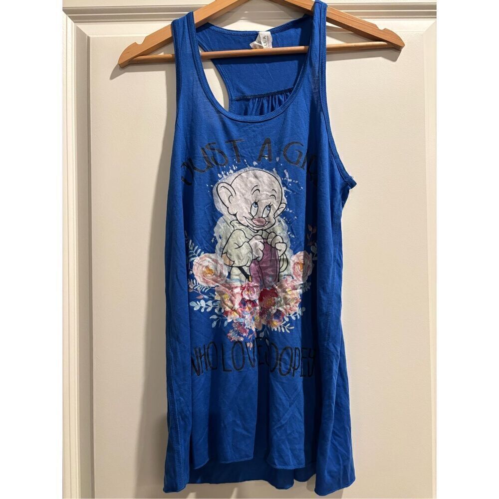 Snow White Dopey Women's Tank Top size Large